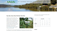 Desktop Screenshot of kohukohu.com